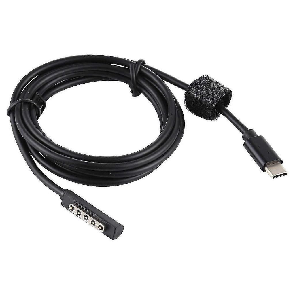USB-C / Typ-C Netzteil PD 65W Schnellladekabel für Microsoft Surface Pro 2, Kabellänge: 1,5 m