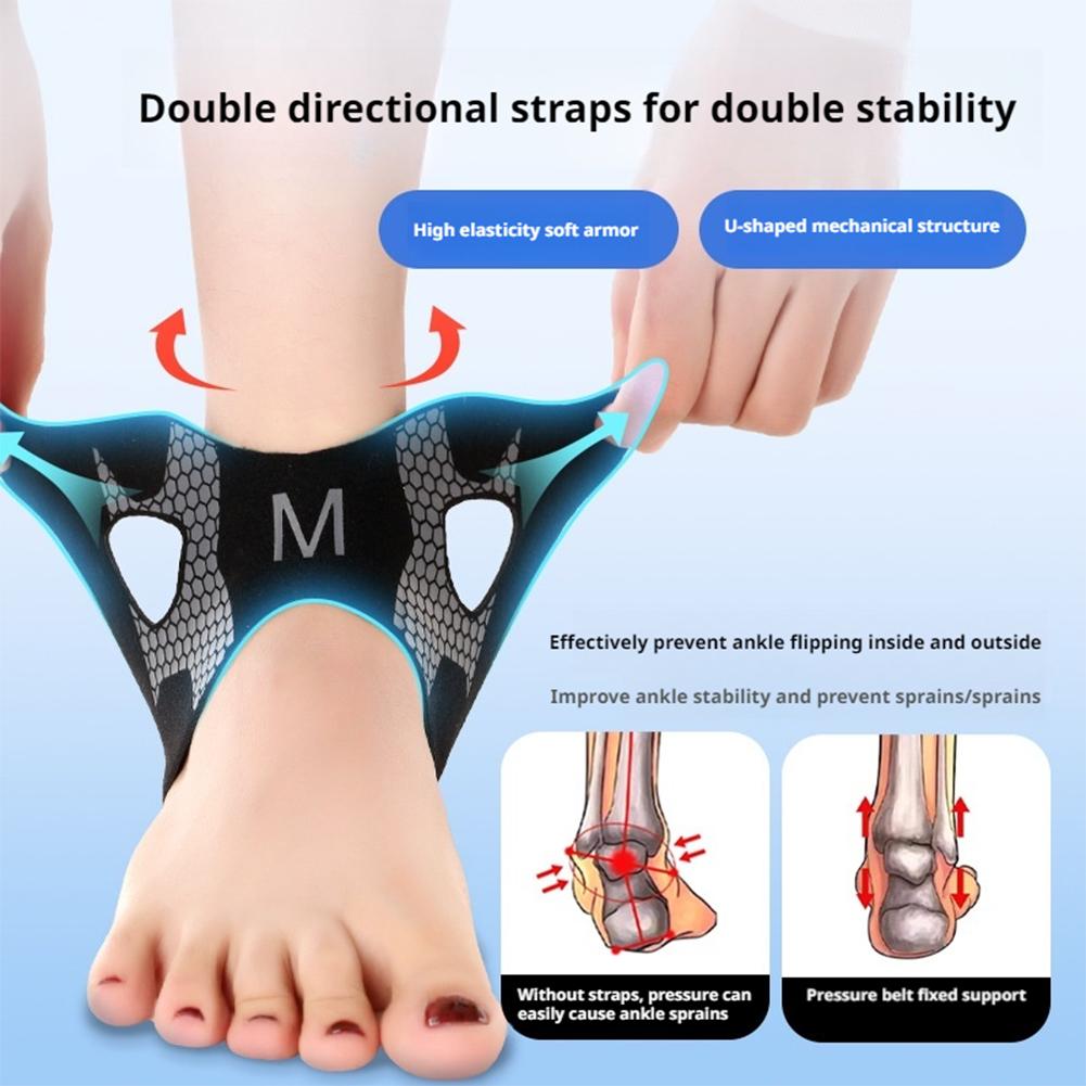 1PCS Ankle Protectors Support Pad Joint Strain Ankle Anti-fracture Football Basketball Wear Run E2E3
