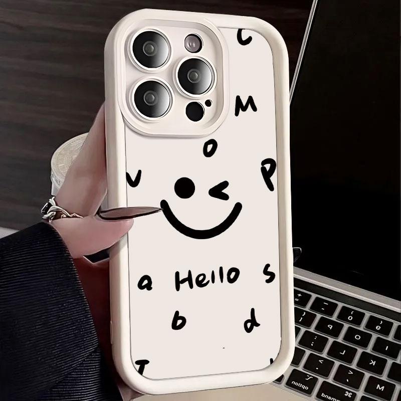 

Smiley Face Phone Case For Infinix Note 40 Pro Plus 40X 30 Pro /Note 12 G96 Case Shockproof Soft Silicone Protect Cover Bumper Infinix Note40Pro 5G