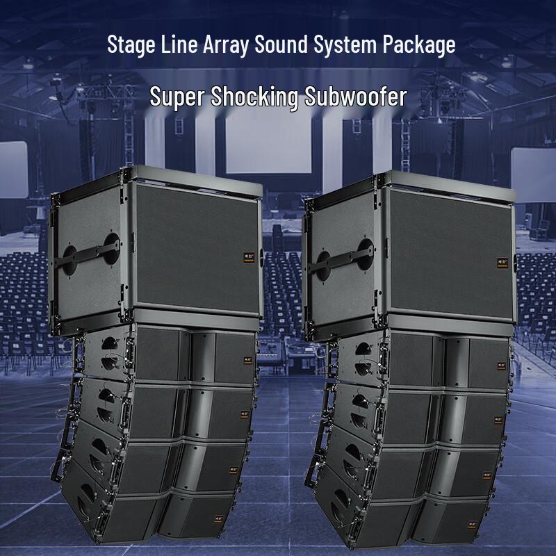 Weishu XZ6100 Professional Dual 10-inch Line Array Speaker