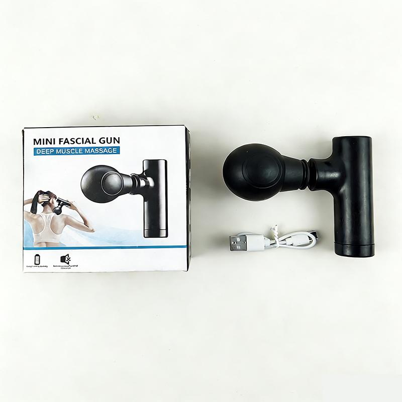 Mini vibrating electric fascia gun, fatigue relief massage fitness equipment, muscle soreness treatment instrument