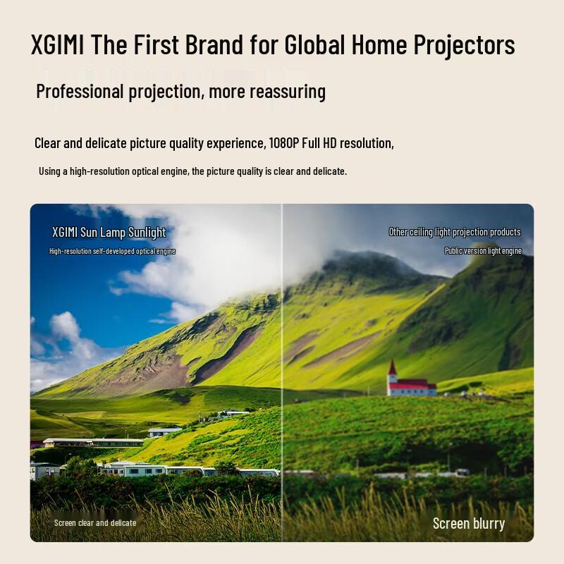 XGIMI Sunlight Smart Ceiling Projector Lamp (CN version)