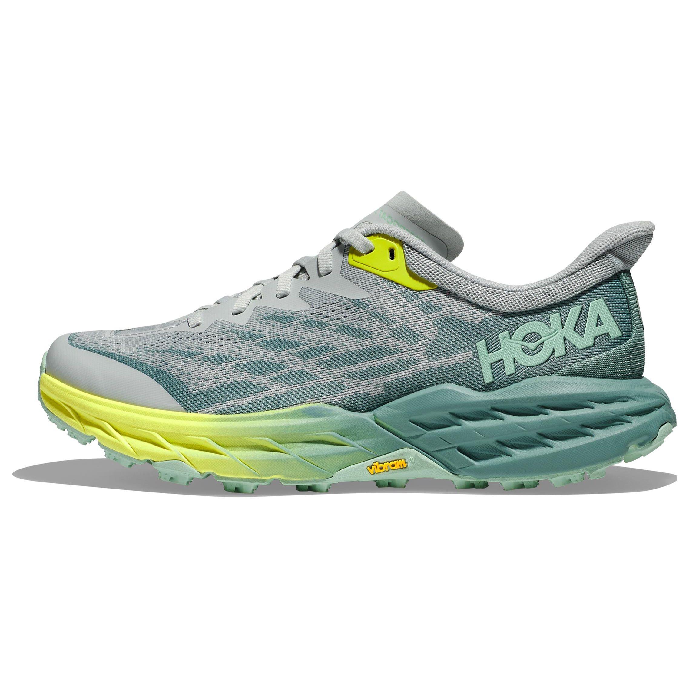 HOKA Speedgoat 5 Mercury Trellis Женские кроссовки Серые 1123158-MTLL