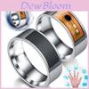 Nfc Smart Ring Stainless Steel Wearable Jewelry For Men And Women