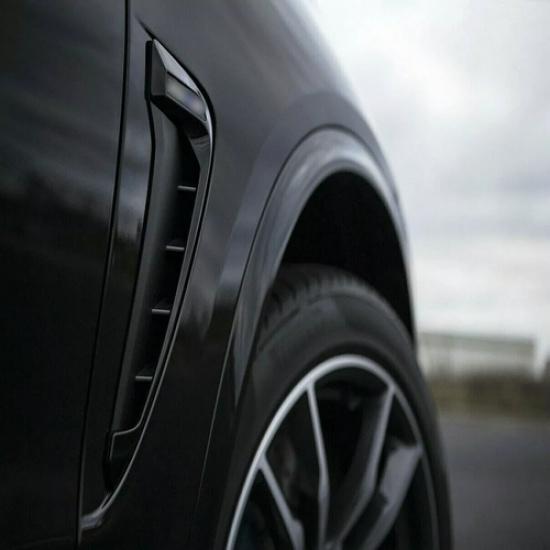 

Car Accessories For BMW X5 F15 2014-2018 Black Side Wing Air Flow Fender Trim