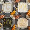 Ramadan Moon-Patterned Napkin Ramadan Gathering Tableware Eid Mubarak Kitchens Supplies Ramadan Festival Party DIY Decoration