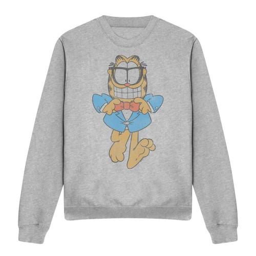 Garfield Unisex Adult Dapper Cat Sweatshirt
