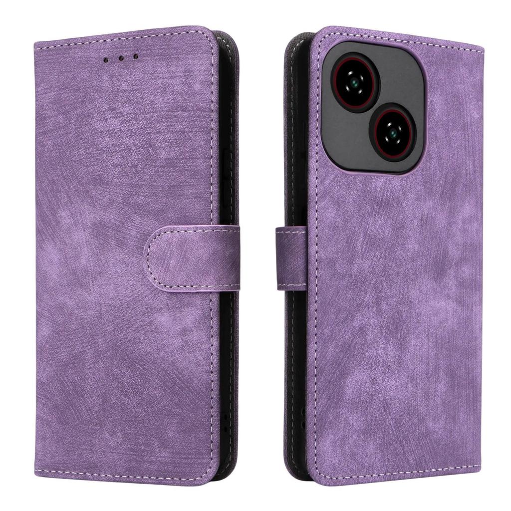 Flip-Cover für ZTE Blade A35E / Blade A35e, PU-Leder, Rundumschutz mit [RFID-Blockierung]