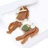 Personality Horse Brooches Elegant Pony Badge Pin Fashion Zodiac Horse Pins  New Year Gifts
