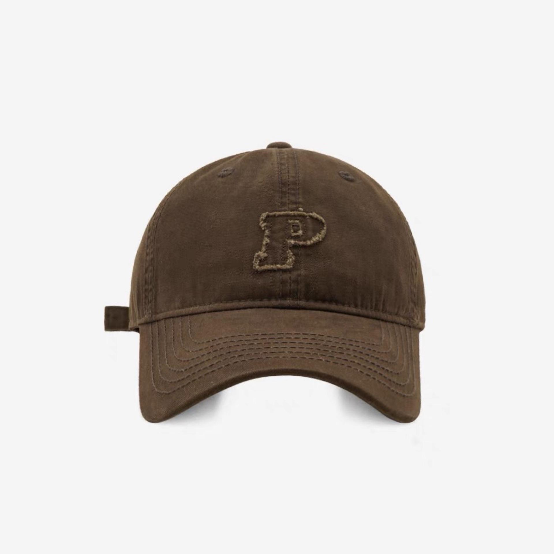 

New Grey Wide Brimmed Deep Top Baseball Cap for Women and Soft Blue Cap for Men Adjustable