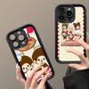 Uroczy M-Monchhichi Modne Silikonowe Etui Na Telefon Dla IPhone 17 Pro Max 16 15 14 13 12 11 Plus 17 Air
