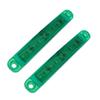 2x 9LED White+Amber+Red+Green+Blue 24V Waterproof Lights Side Marker Light Tail Indicator Parking Lamps Bus/Truck/Trailer/Truck