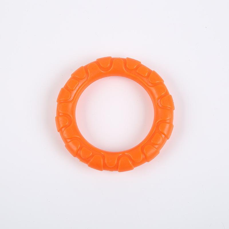 

Durable Dog Pull Ring Toy for Teething and Training - Ideal for Cleaning Teeth, Boredom Relief, and Suitable for All Dog Sizes No Packaging