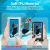 8-Level Waterproof Touchscreen Phone Pouch - Protective Cover for Swimming & Rafting