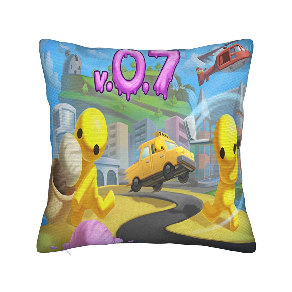 Home Decoration Wobbly Life Online Game Pillowcase Accessories Pillow Covers Square Multiple Sizes