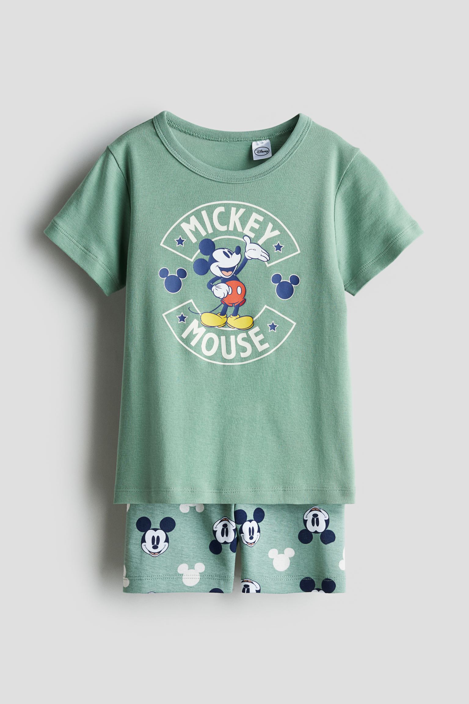 

Хлопковая пижама с принтом