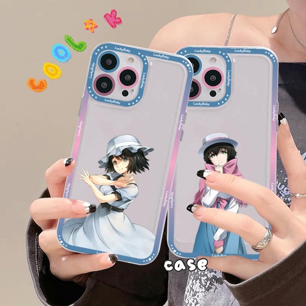 Steins Gate Okabe Anime Phone Case For iPhone 16 15 14 13 12 11 Pro Max XS X XR Mini Protective Cover