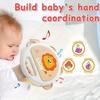 Non-Toxic Delicate Kids Clapping Tambourine Handheld Plastic Tambourine Toy Lion Tambourine Instrument Children Learn