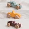 Wooden Toy Car Educational Inertia-Driven Hands-on for Children Aged