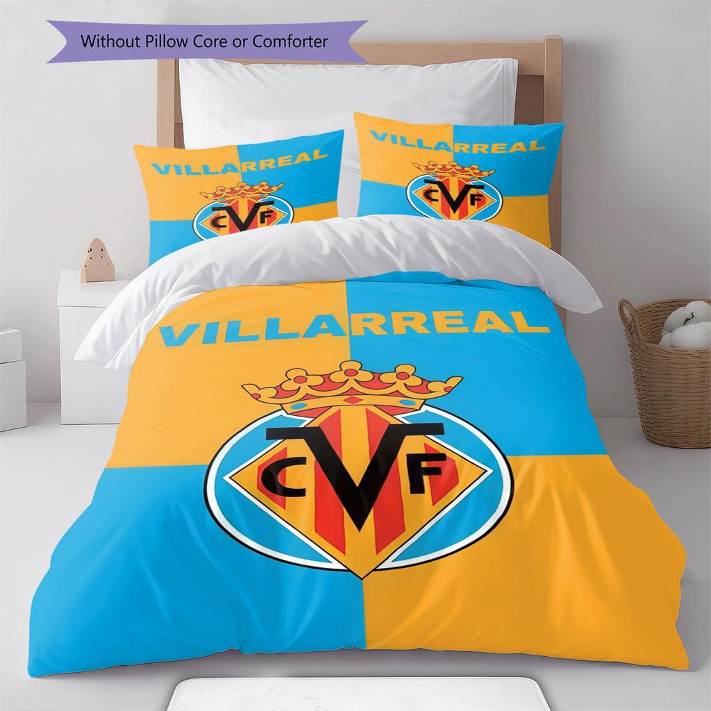 Villarreal Bedding Quilt Set Quilt Cover Pillowcase Home Decoration Birthday Gift (1 * duvet cover + 2 * pillowcase, without core)
