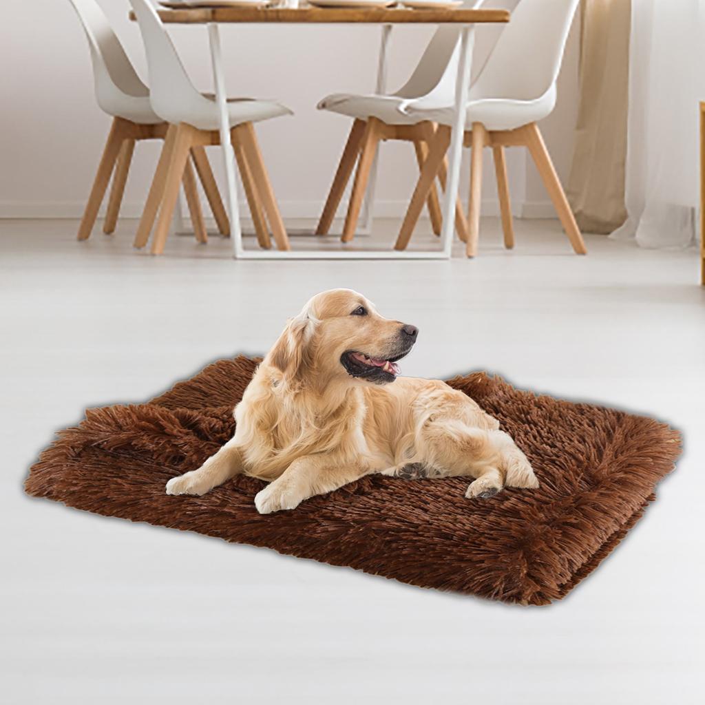 Home Warm Pet Dog Blanket Cat Blanket Pet Plush Mat Solid Color Pet Mat