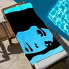 band cool art t-tv girl color Towel soft Beach Towels Trip swim Pool bathing Towel Gym Spa home Decor Gift Holiday