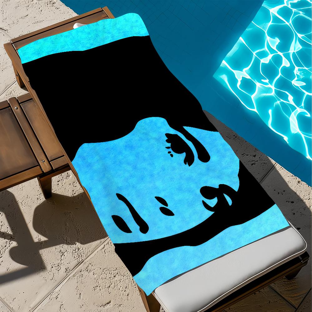 band cool art t-tv girl color Towel soft Beach Towels Trip swim Pool bathing Towel Gym Spa home Decor Gift Holiday