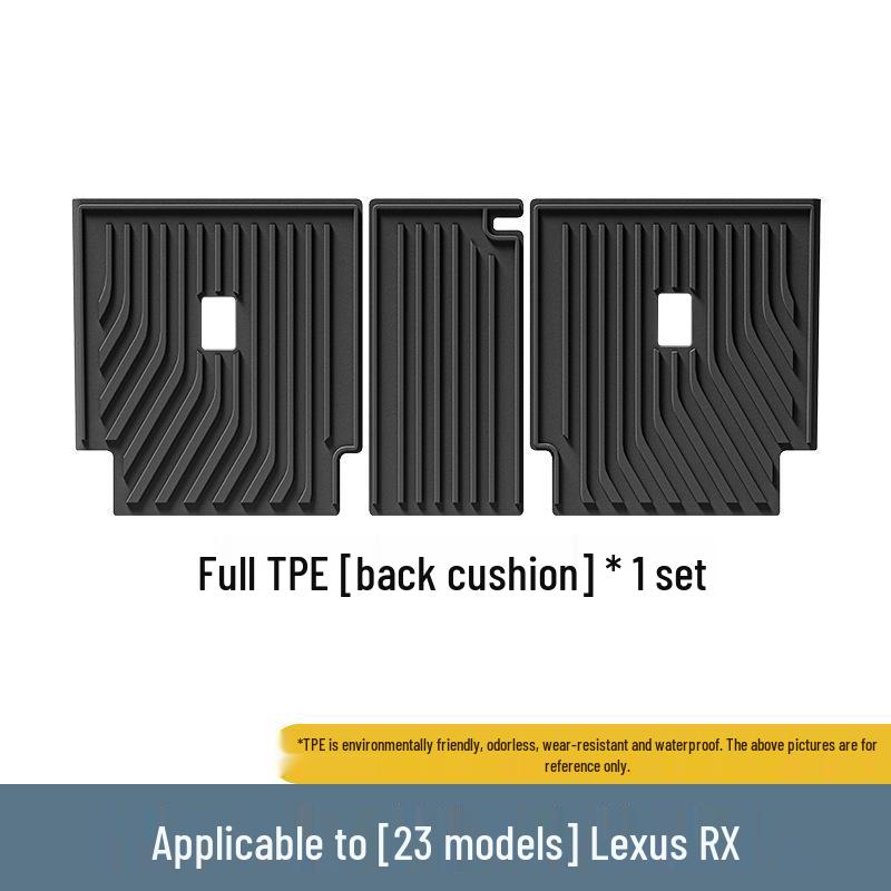 Custom TPE Floor Mats for 2023-2024 Lexus RX, Including Trunk Mat