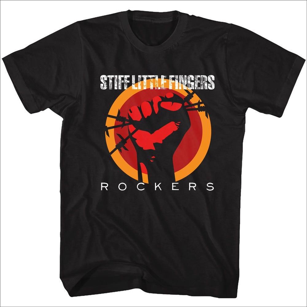 

New Stiff Little Fingers Rockers Gift For Fans Unisex S5XL Shirt 2BI487 Unisex T-Shirt S разноцветный