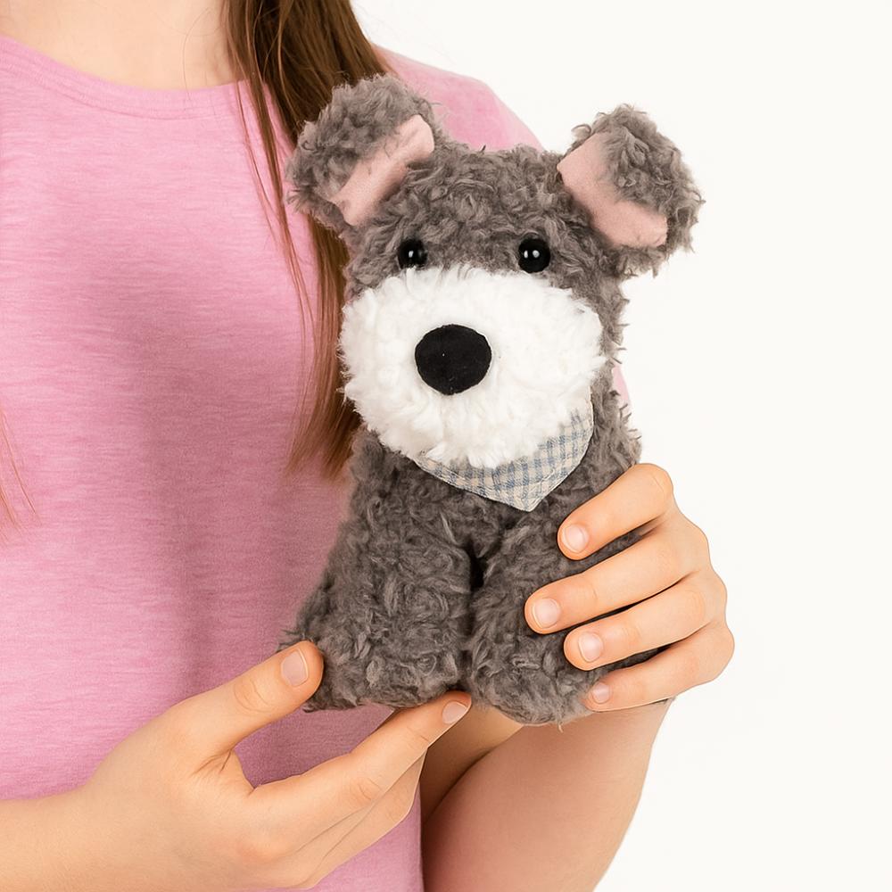 Fluffy Farm Animals Plush Toy Cat Lamb Curly Haired Dog Doll Stuffed Dog Cat Lamb Doll  Kids Gifts