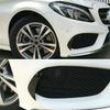 2x For Mercedes Benz W205 C-Class Carbon Fiber Front Bumper Air Vent Cover 15~18