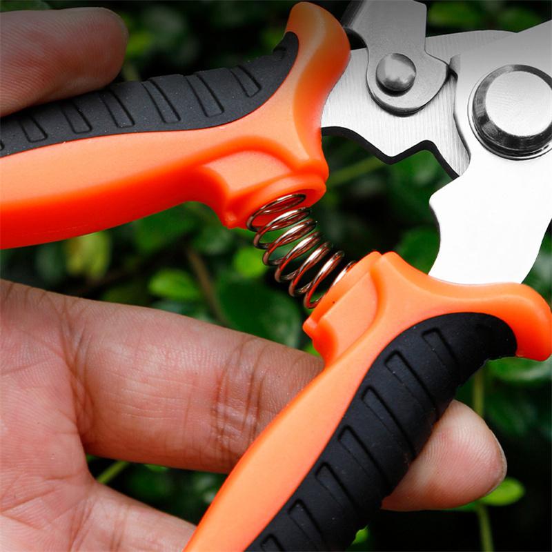 Professionelle scharfe Gartenschere Gartenschere Baum Blumenschere Trimmer Gartenschere Obstgärten Obstpflücker