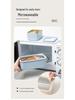 Korean Stainless Steel & Glass Airtight Lunch Box, Square Bento Food Container for Students