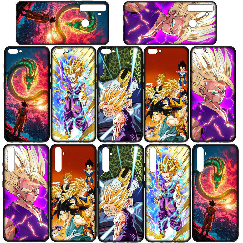 Phone Case for iPhone 17 15 16 Plus Redmi Note 14 12 11 13 Pro Max Huawei P30 P20 Lite OPPO A60 A40 A80 A54 Super Dragon Son Gokus Ball Gohan Cover