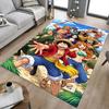 1pc One Piece Adventure Carpet for Playroom Bedroom Living Room Sofa Home Decor,kids Game Area Rug Non-slip Floor Mat Y72357