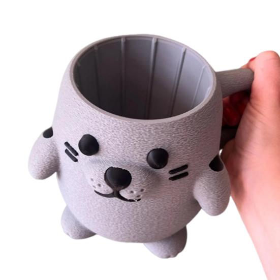 Ice Cream Pint Sleeves Cover with Spoon Handle Cute Animal