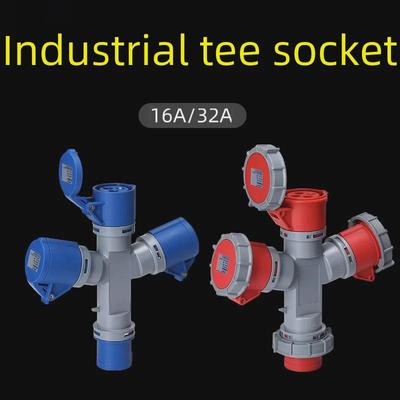16A/32A Multifunction Waterproof Y-Type Docking Connector Plug & Socket