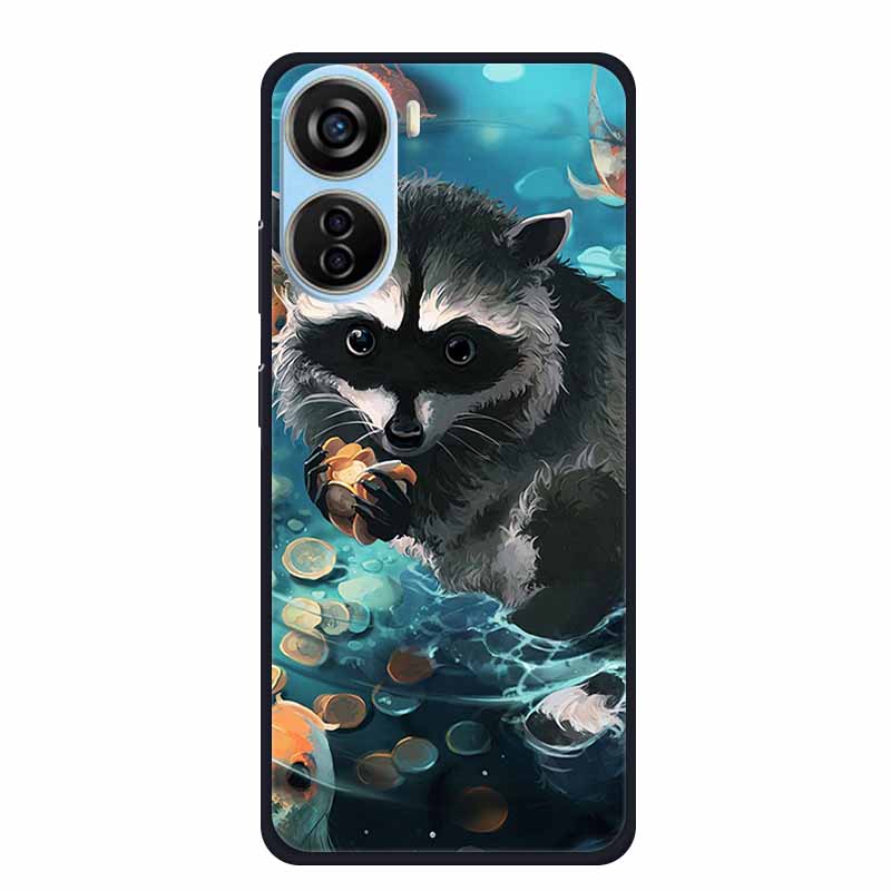 Handyhülle Für ZTE Axon 40 Lite Rückseite Hülle Schwarzes Silikon Weiche Hülle Für ZTE Blade V41 Vita V50 Design 5G LIBERO 5G IV Hülle