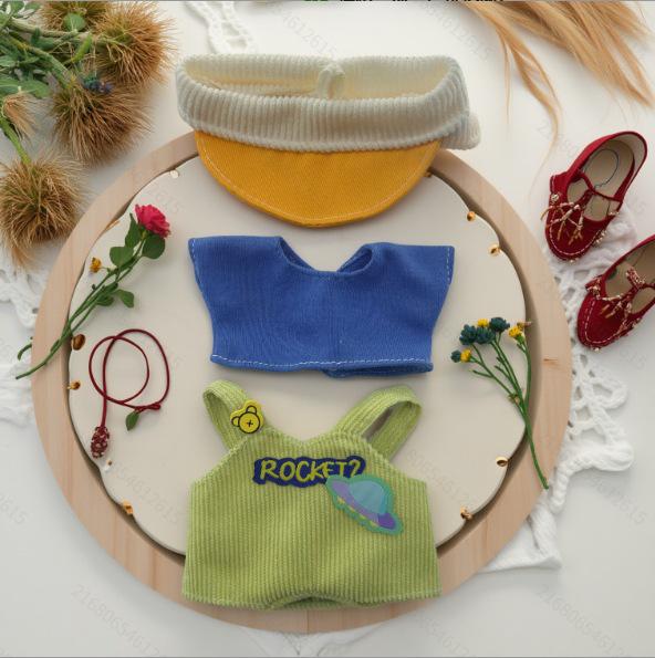 17cm Labubu Doll Clothing Set for 3.0 and First/Second Generation Sitting Party Blind Box Skirt