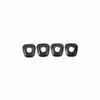 For BMW X1 F48 Car Inner Door Black Wood Grain Bolt Lock Down Ring Frame 16-