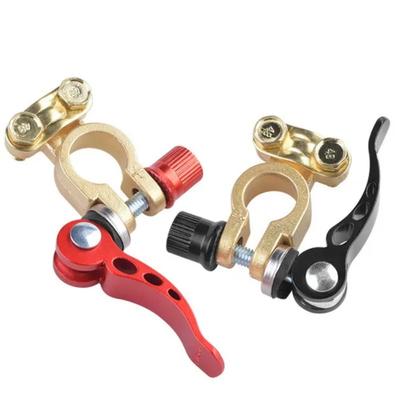 1 Par Adaptador de Terminales de Batería de Coche Conector de Terminal de Batería de Automóvil Terminales de Batería Pinza de Terminal de Cable
