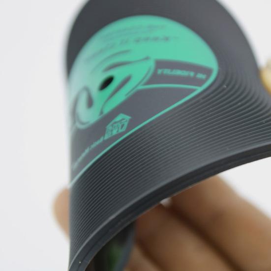 Retro CD-Design Antislip PVC Drink Coaster Pad Cup Coffee Mat Placemat