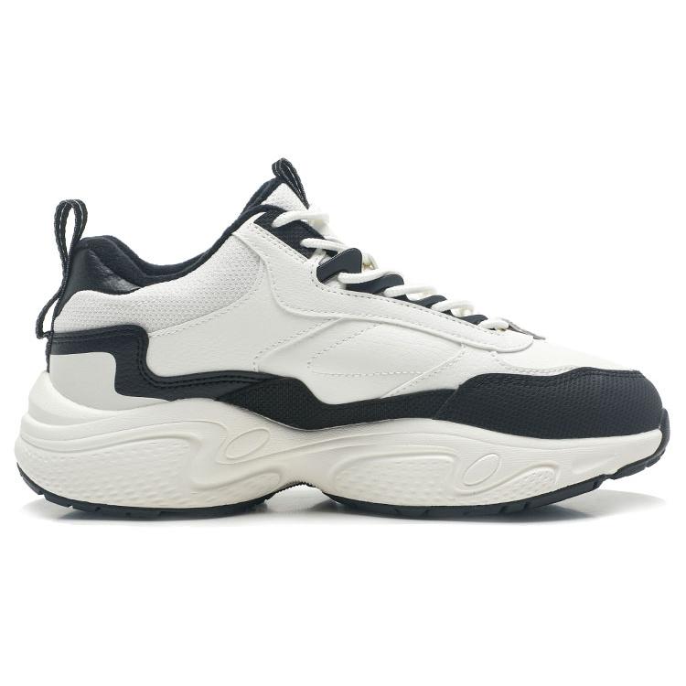 New Anta Life Collection Waterproof And Warm Low Top Casual Shoes Men's White Black 912348981-2