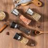 Stainless Steel Manual Spice Grinder Set (2-Pack)