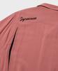 OUTSTANDING Vintage Rayon Bowling Half Shirt_Pink