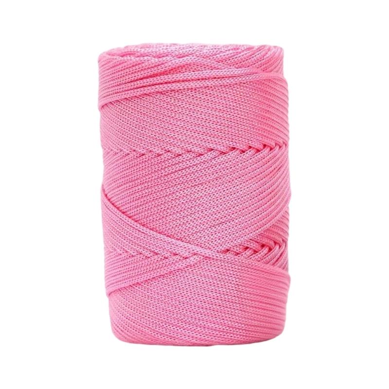 Fio Adicional de Polipropileno Centro Vazio Fio para Artesanato Substância Macia Ventilada Para Tricô Crochê Uso Constante