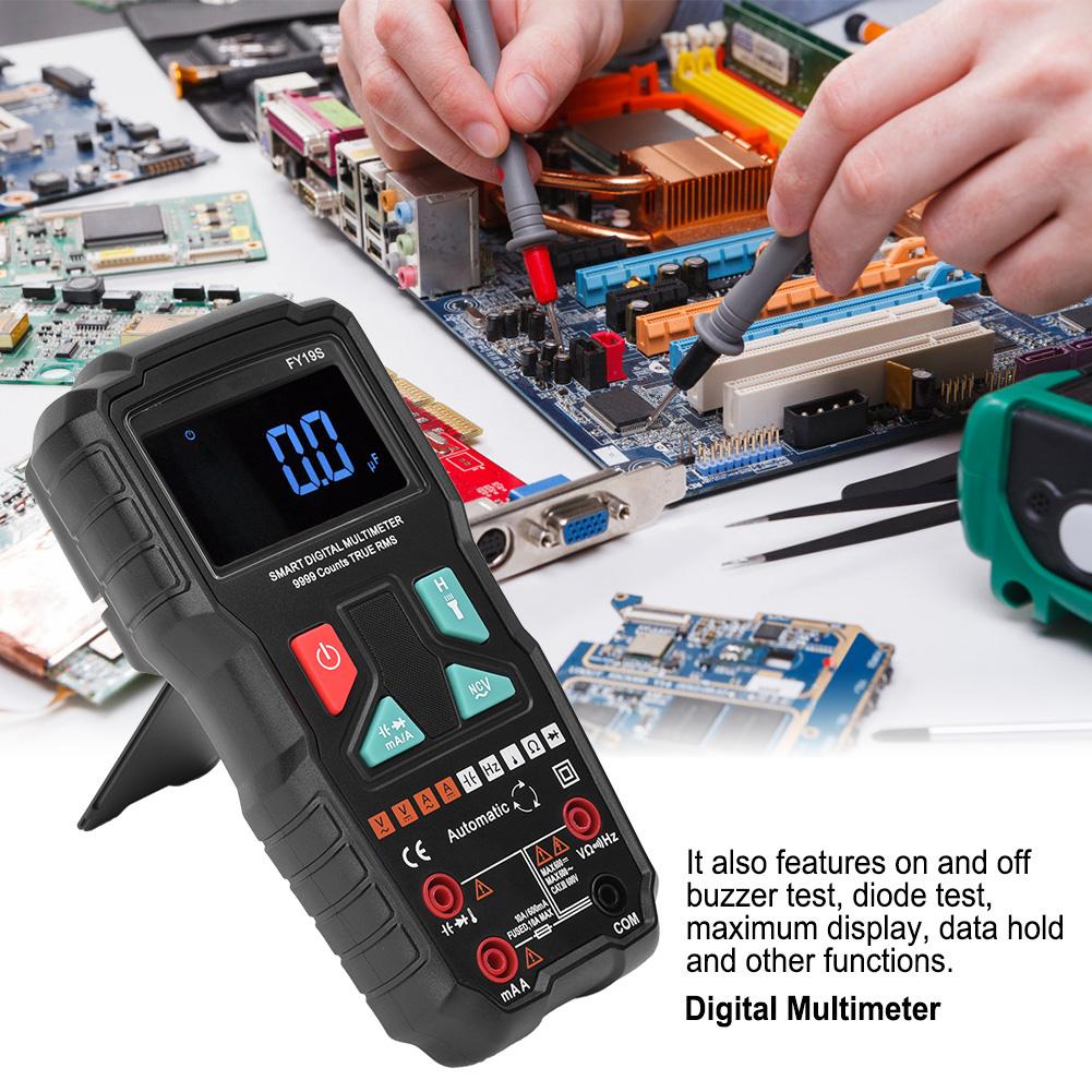 FY19S Multifunctional High Precision Digital Handheld Screen Automatic Multimeter AC DC Voltage Current Meter