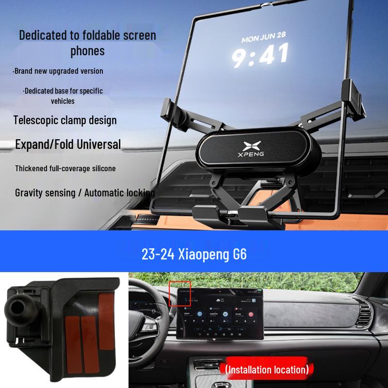 

Foldable Air Vent Phone Holder for XPeng G3/P7/P5/G6 Navigation