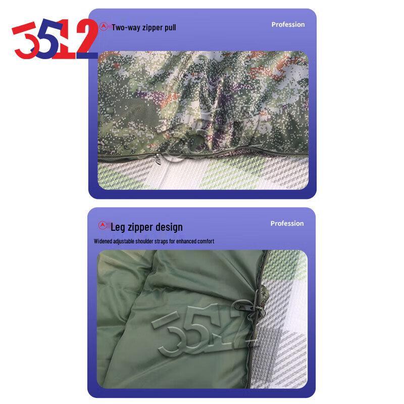 Camouflage Envelope Sleeping Bag