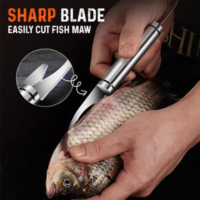 6 In 1 Shrimp Peeler Knife Stainless Steel Shrimp Line Cutter Multifunction Fast Shrimp Peeler Shell Peel Tool Seafood Tool
